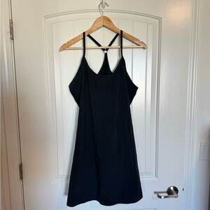Outdoor Voices Black Exercise Pickleball Tennis Dress Size XL